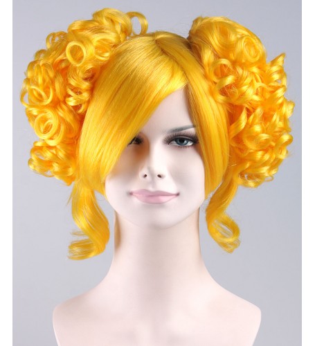 Yelllow Candy Wig